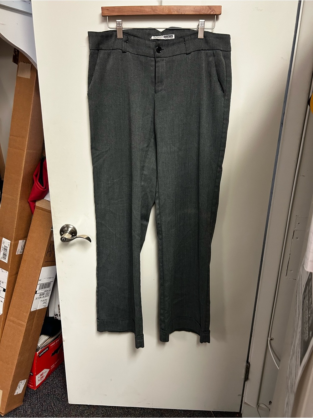 Necessary Objects Charcoal Gray Dress Pants